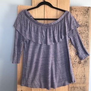 Off the shoulder top